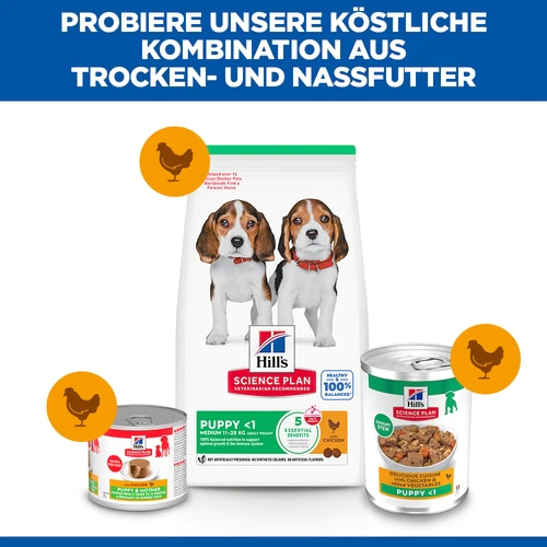 Hill's Science Plan - Puppy - Eintopf - Huhn