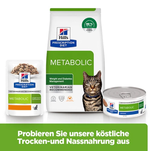Hill's Prescription Diet Metabolic Weight & Diabetes Management Katzenfutter