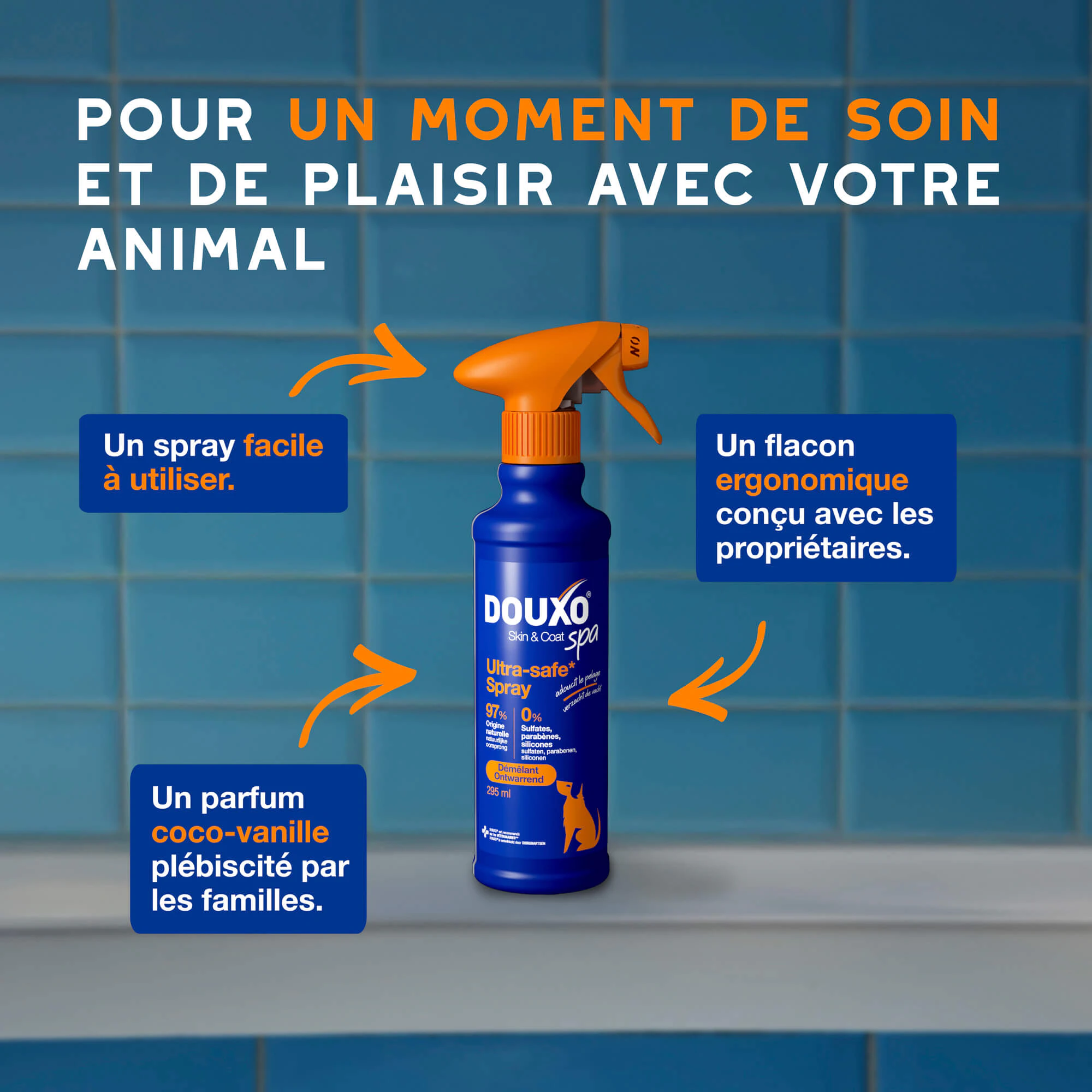 Douxo - Spray Spa Démêlant
