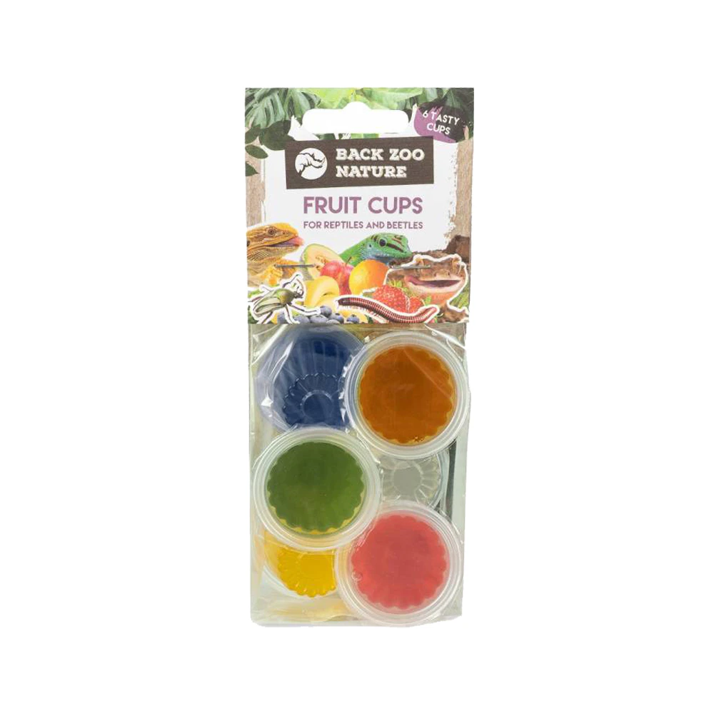 Back Zoo Nature Fruit Cups - 6 Stück