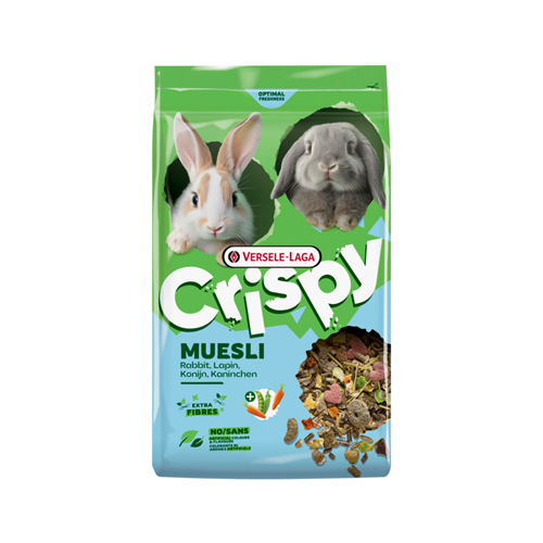 Versele-Laga Crispy Muesli Lapin | Commander | Medpets.fr