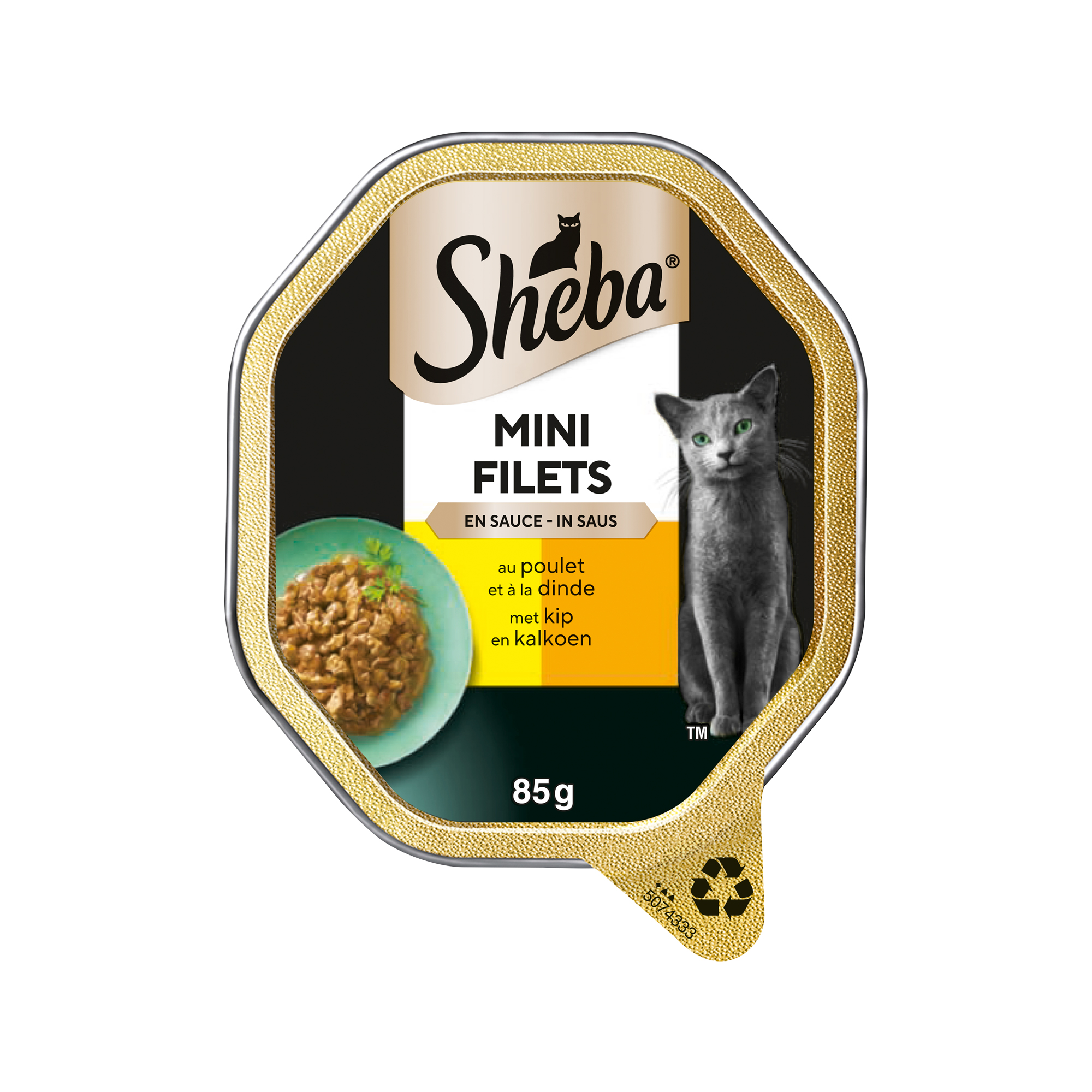 Sheba Mini Fillets in Sauce Chicken & Turkey