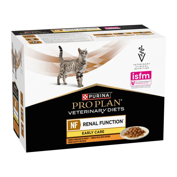 Purina Pro Plan VD NF Early Care Renal Function Kat Pouch Kip - 10 x 85 g