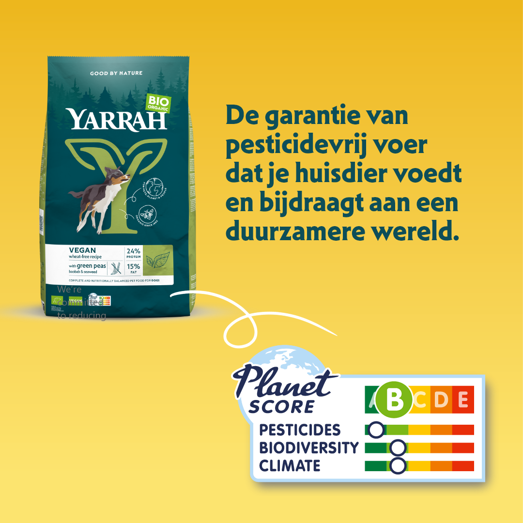 Yarrah - Bio Droogvoer Hond Vega Graanvrij
