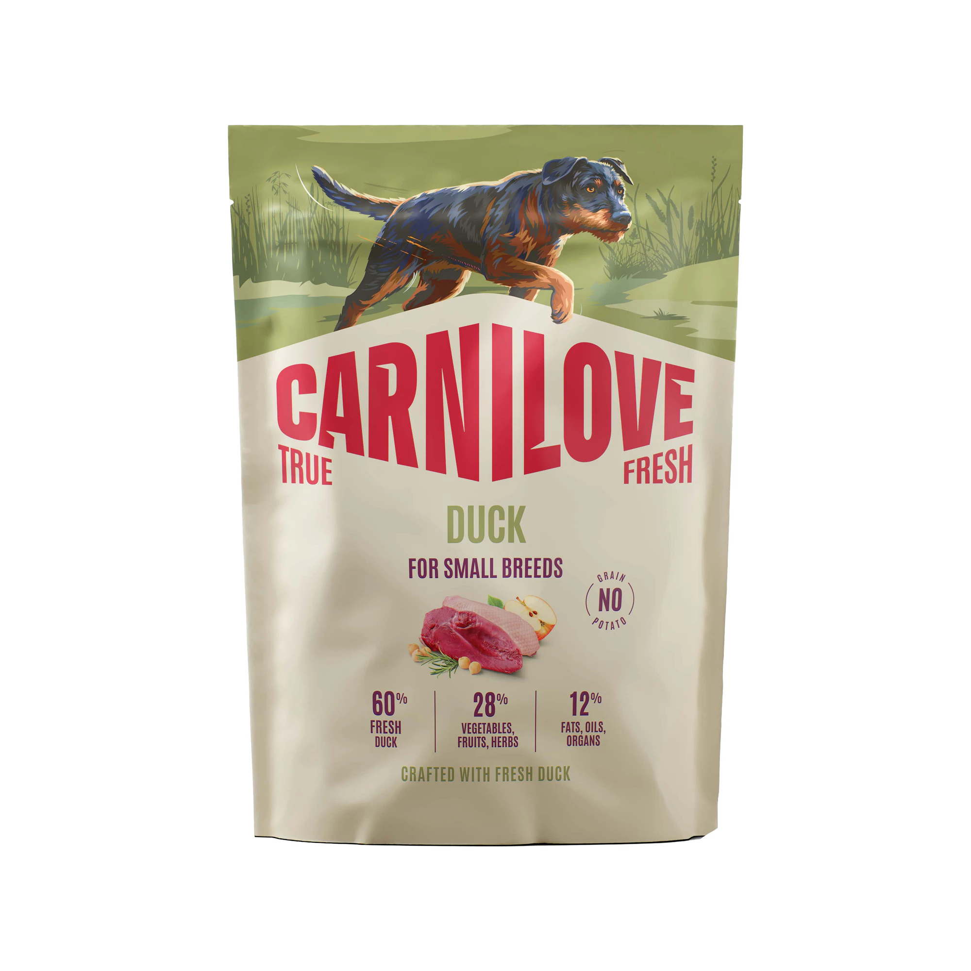 Carnilove True Fresh Small Breeds - Ente - 1,5 kg