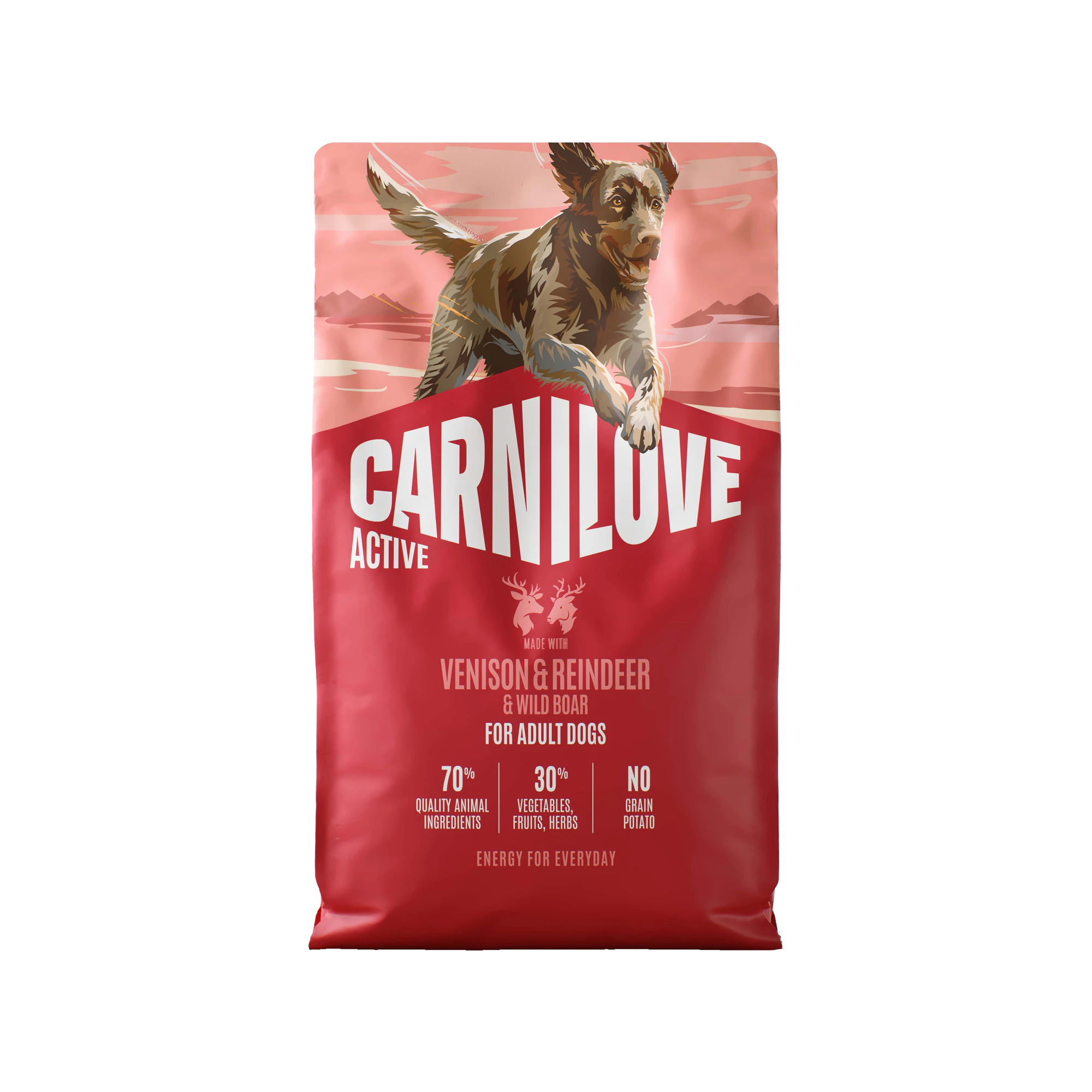 Carnilove Active - Hjort, Rensdyr & Vildsvin - 4 kg
