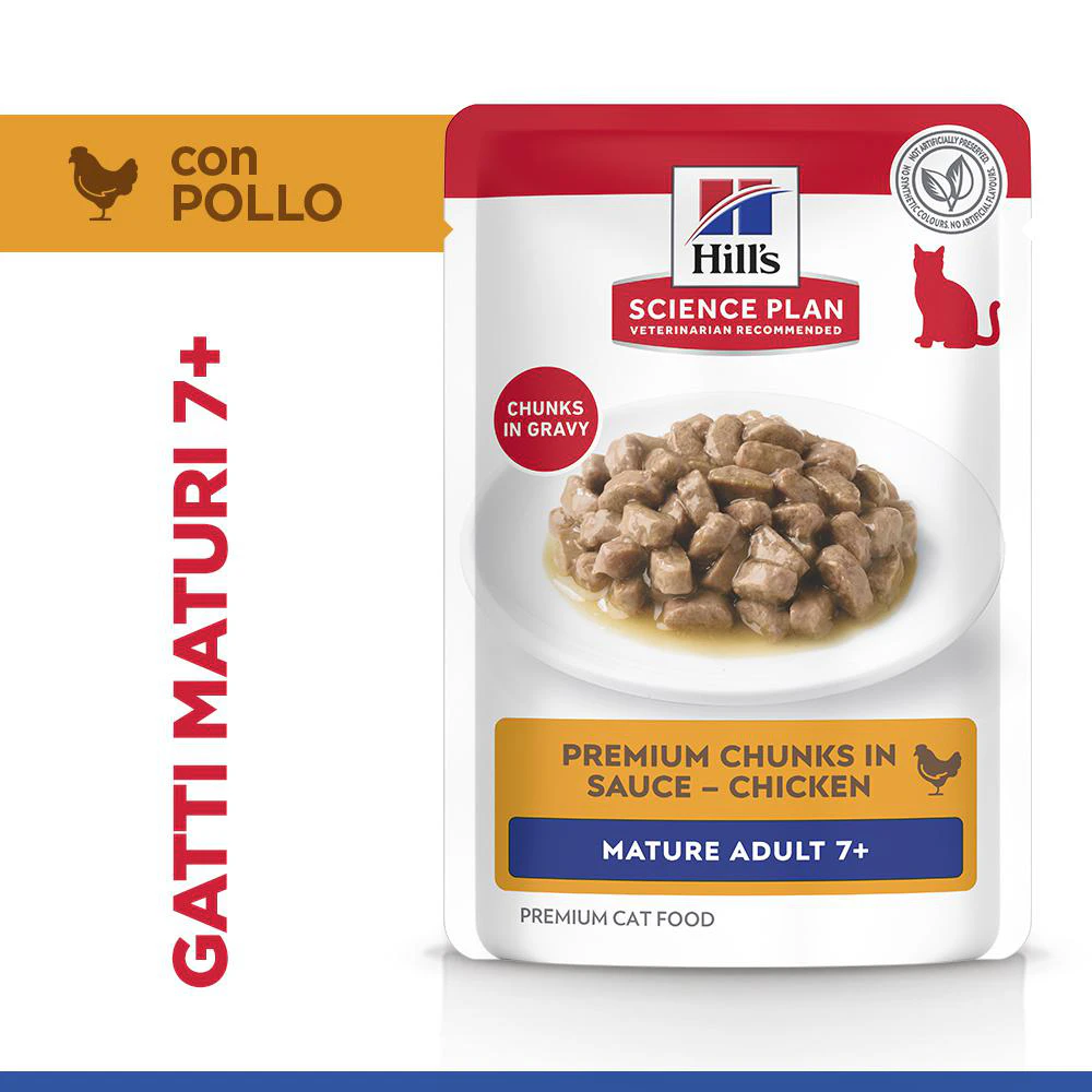 Hill's Science Plan Mature Adult - Pollo - Bustina Pasto