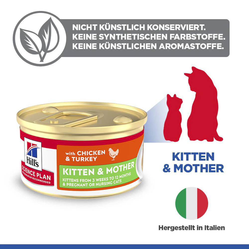 Hill's Science Plan Kätzchen und Mutter Zartes Mousse