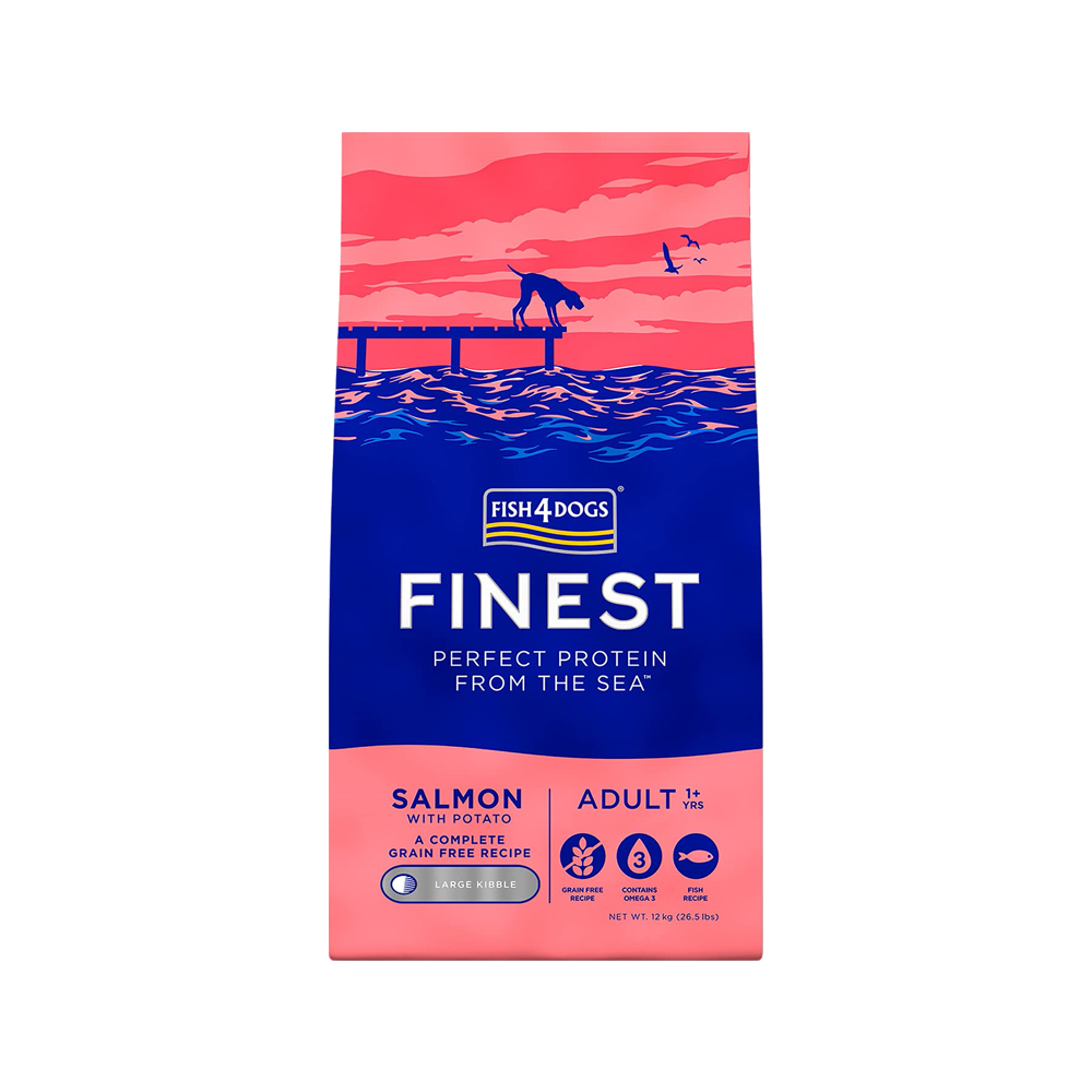 Fish4Dogs Finest Adult Complete - Zalm Grote Brok