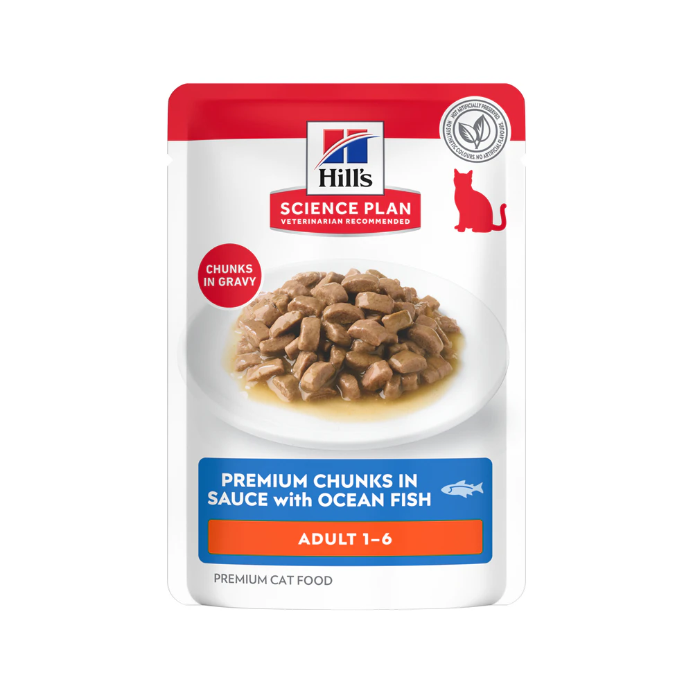 Hill's Science Plan Adult Katzenfutter - Frischebeutel - Meeresfisch