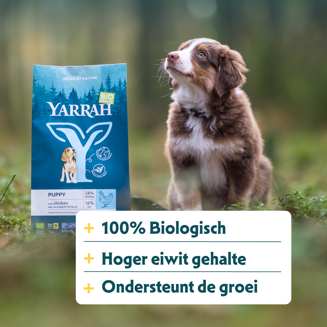 Yarrah - Droogvoer Puppy Bio