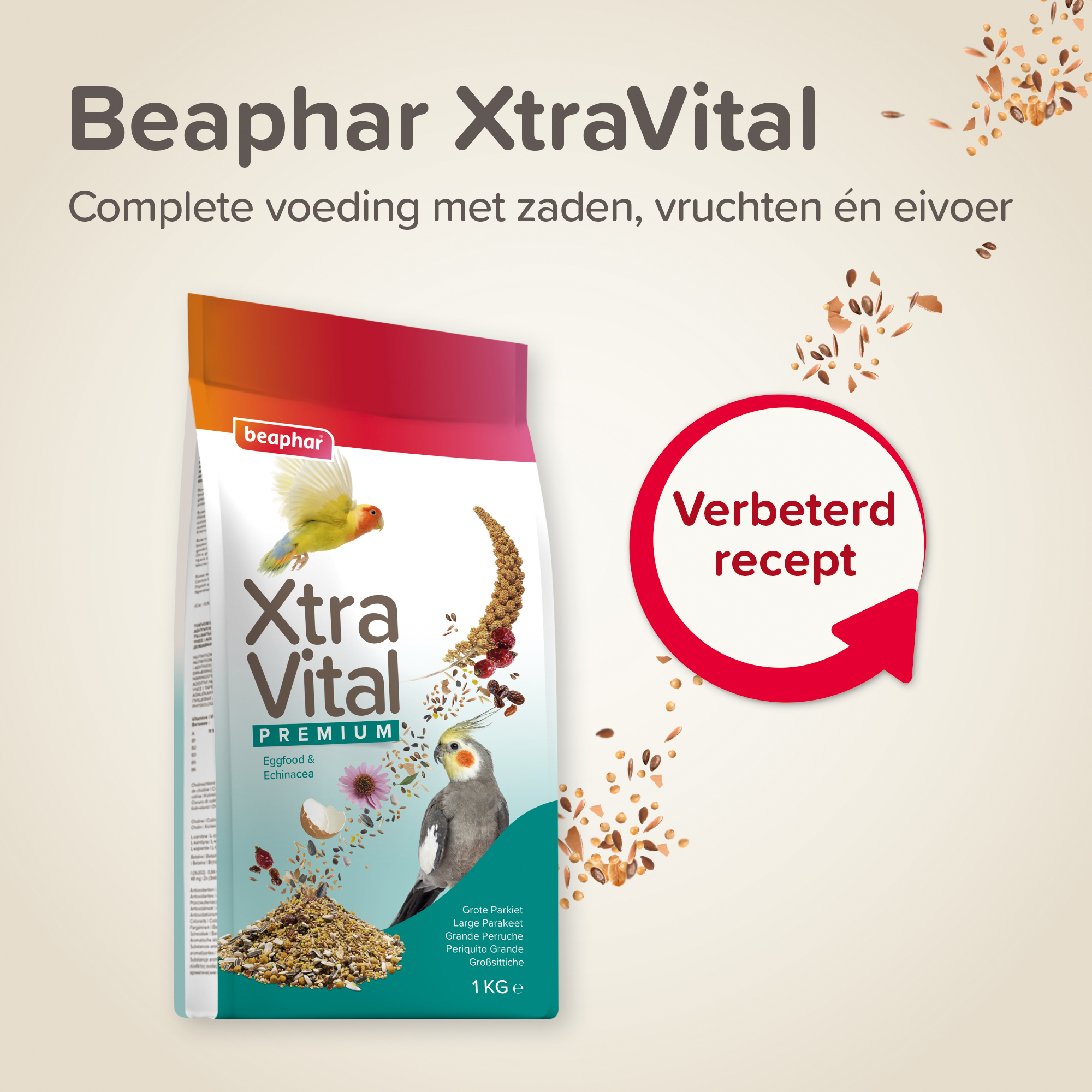 Beaphar XtraVital Grote Parkiet