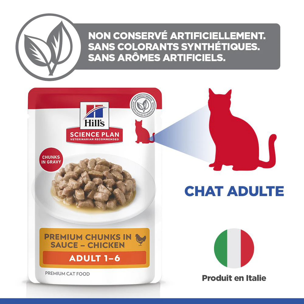 Hill's Science Plan Adult - Sachet - Poulet