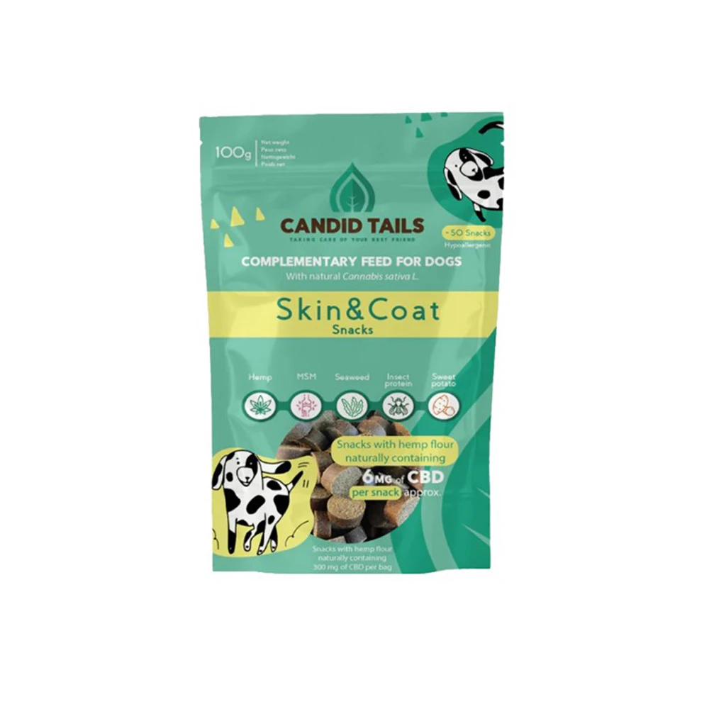 Candid Tails Skin & Coat CBD - 100 gram