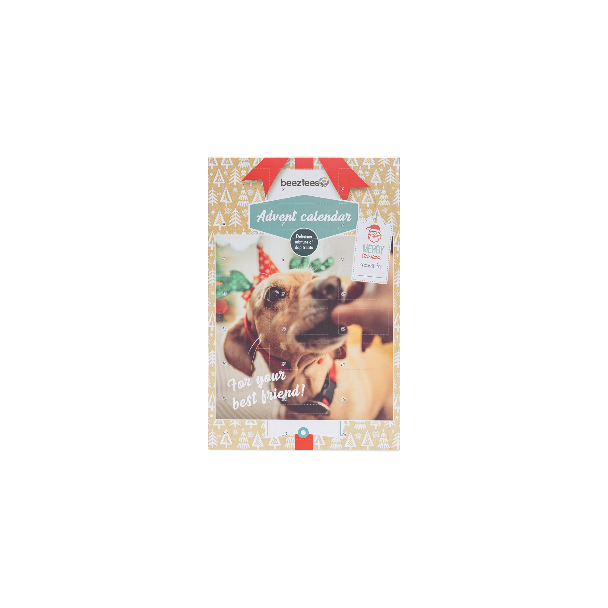 Beeztees Christmas Advent Calendar Dog Woof