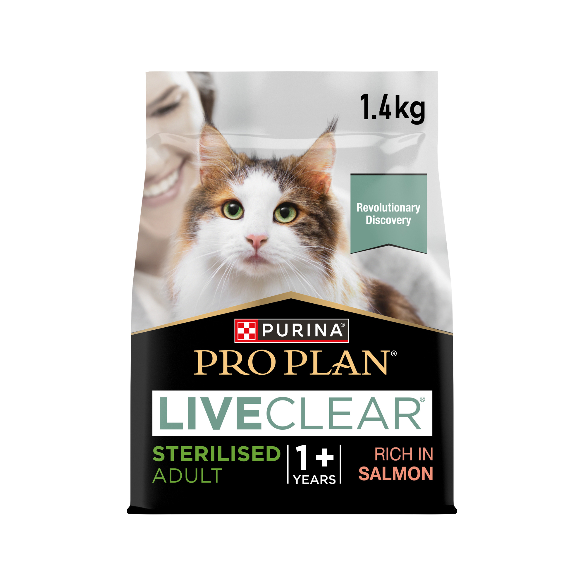 Purina Pro Plan LiveClear Sterilised Cat Food Adult 1+ years - Lachs