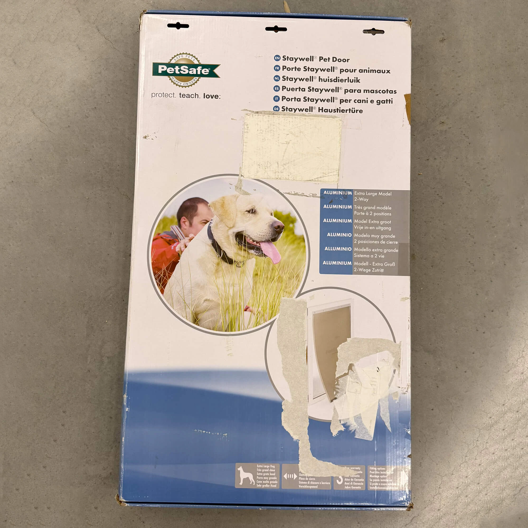 PetSafe Staywell Aluminium Huisdierluik (Tweede kans)