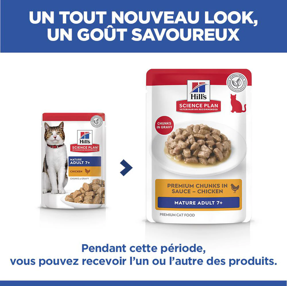 Hill's Science Plan Mature Adult - Poulet - Sachet