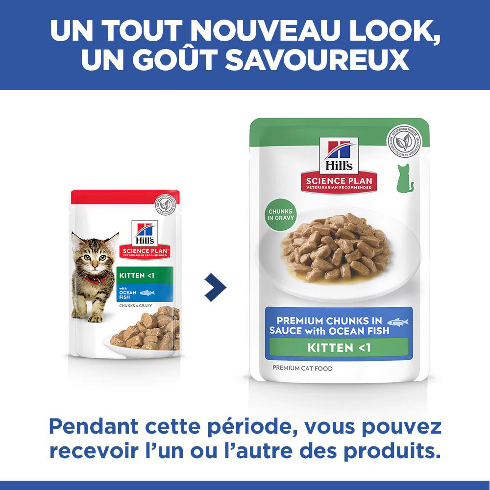 Hill's Science Plan - Chaton - Poisson de Mer - Sachet