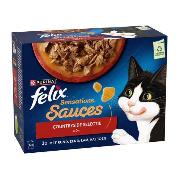 Felix Sensations Sauces - Countryside Box - 24 x 85 g