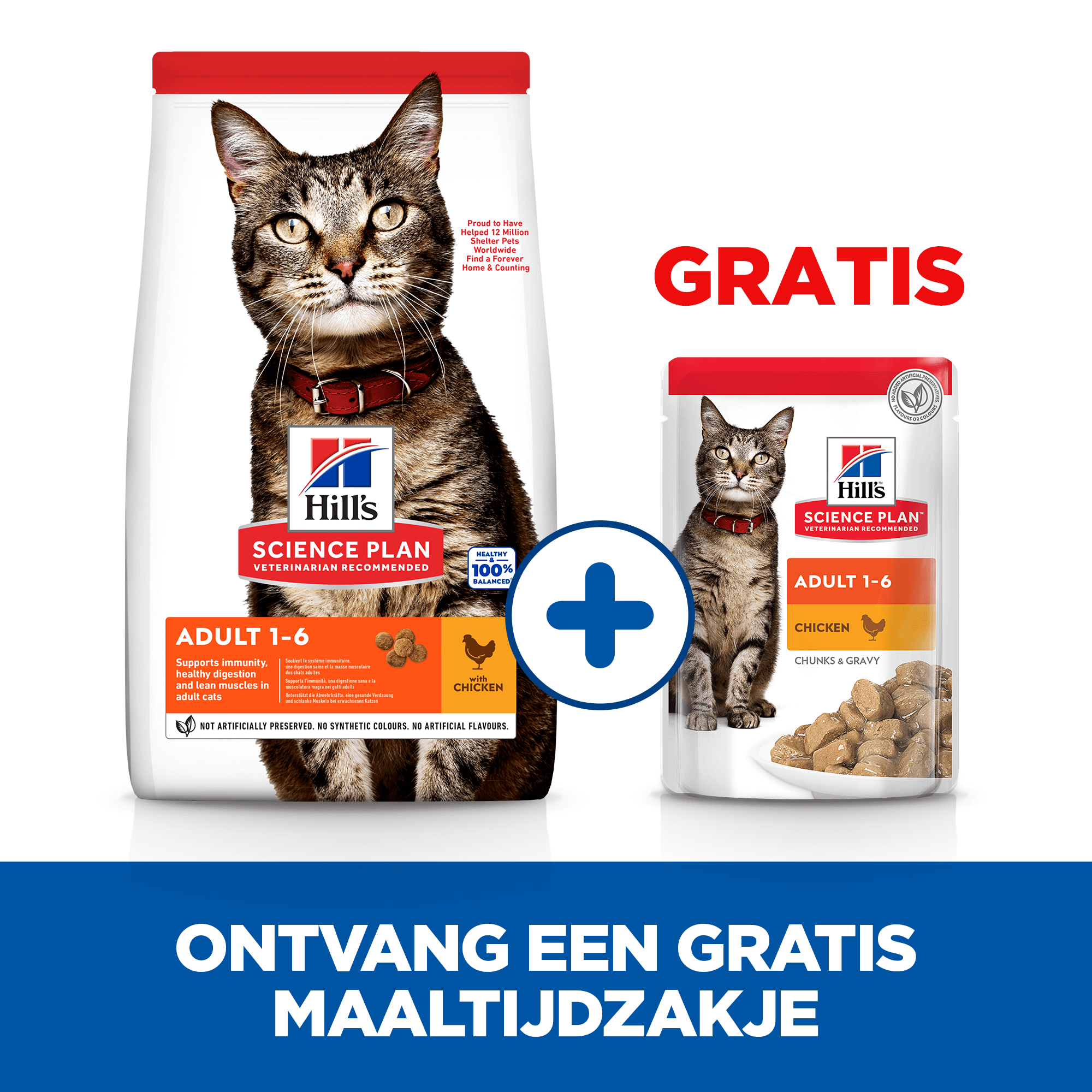 Hill's Science Plan - Feline Adult - Chicken - 3 kg