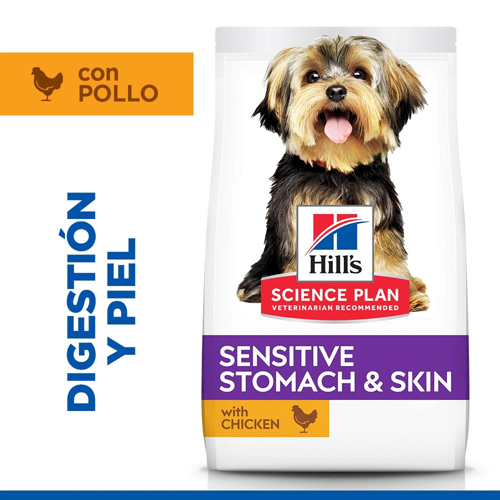 Hill's Science Plan Small & Mini - Sensitive Stomach & Skin Adult - Pollo