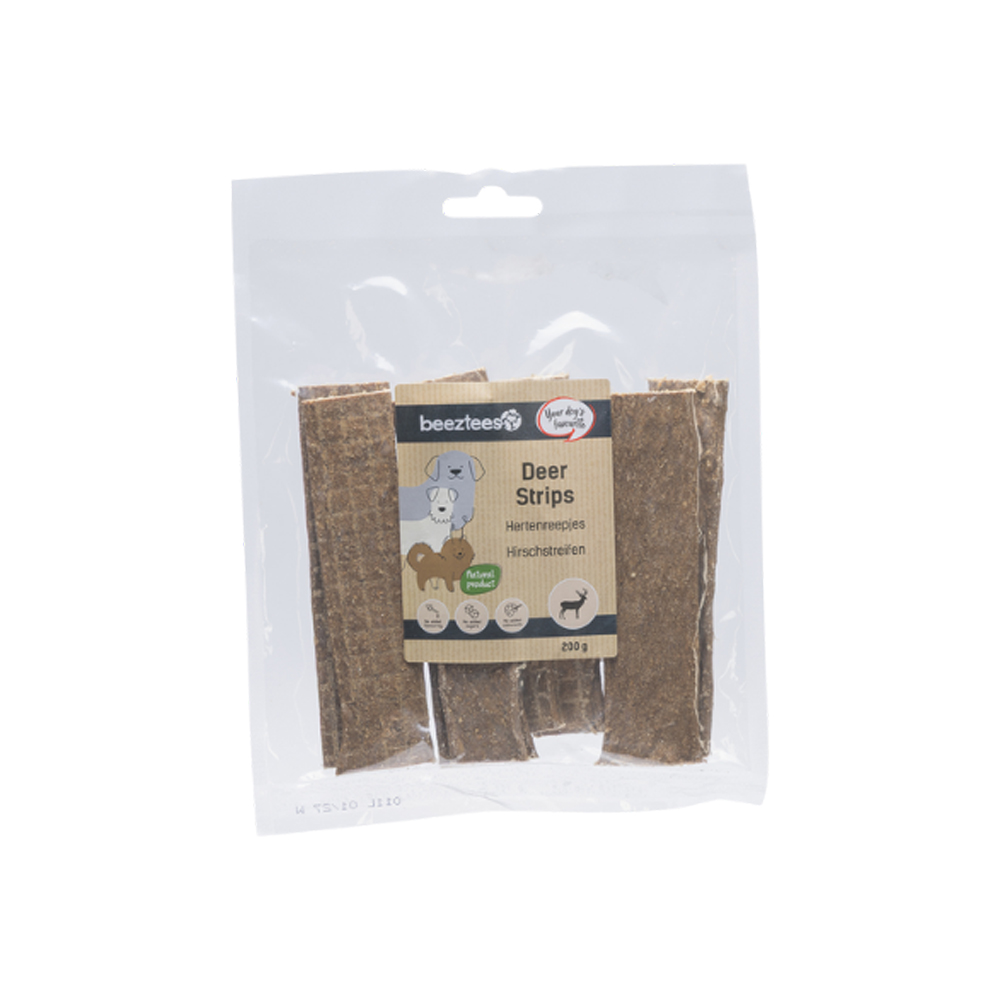 Beeztees Hirschstreifen - 200 g