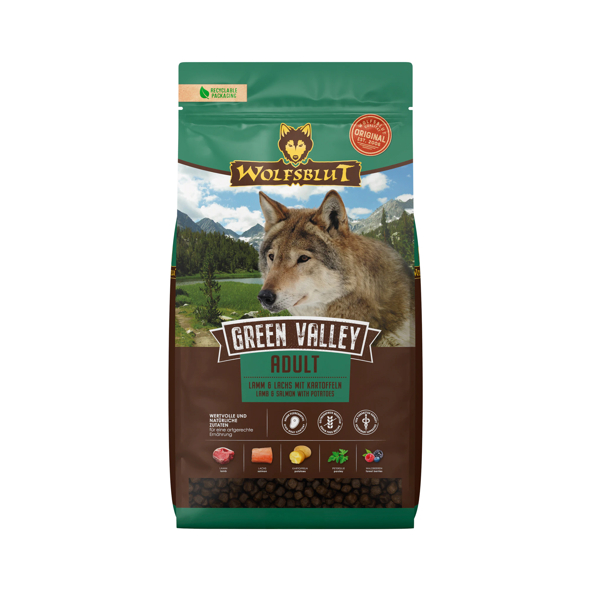 Wolfsblut Green Valley Adult