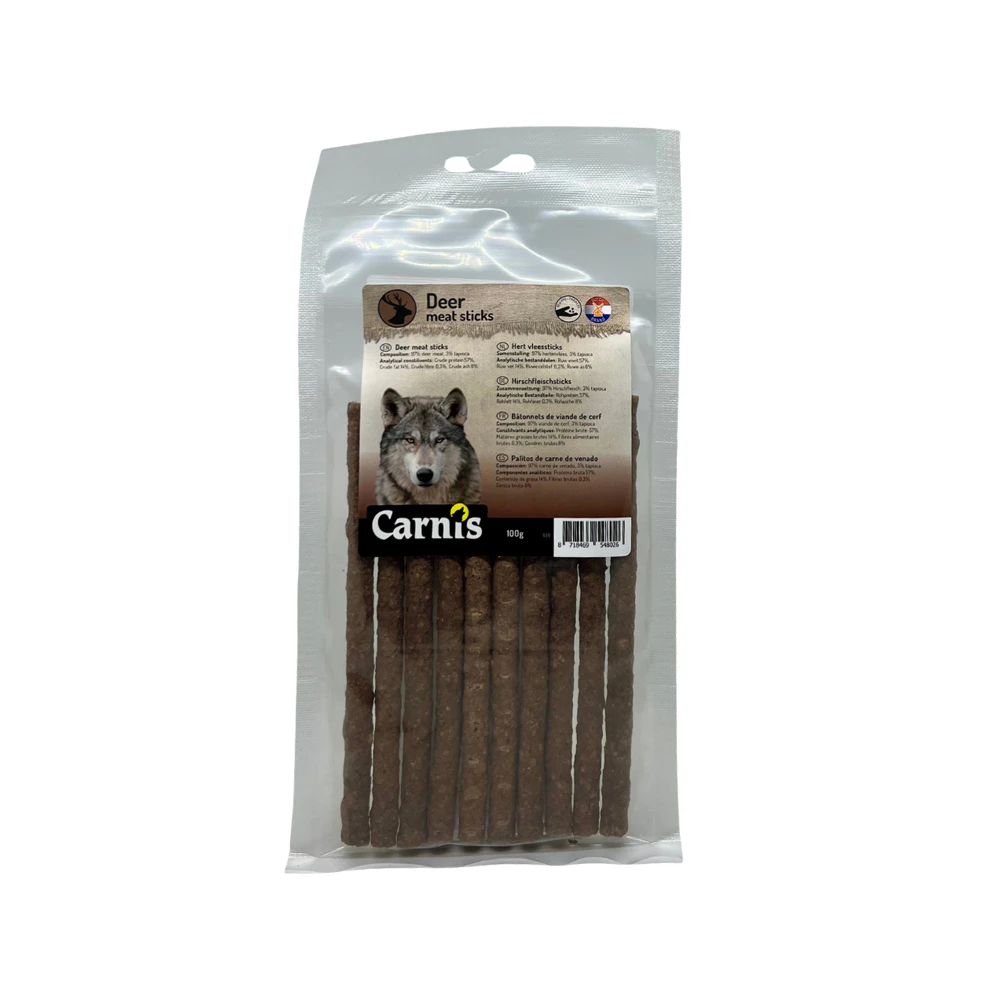 Carnis Vleessticks - Hert - 100 g