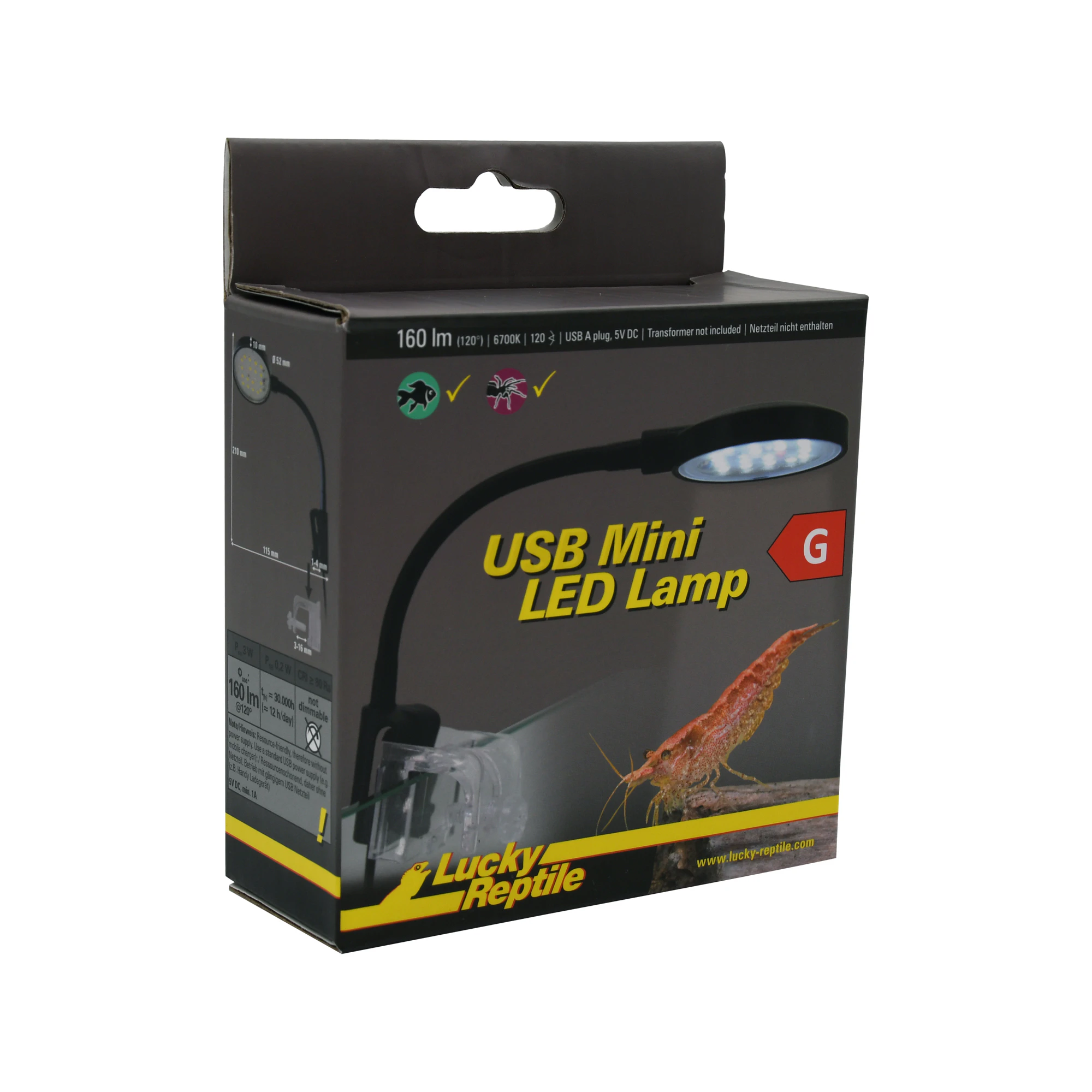 Lucky Reptile USB Mini LED Lamp