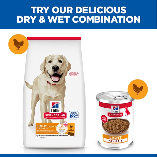 Hill's Science Plan - Large Breed - Adult - Light - Chicken