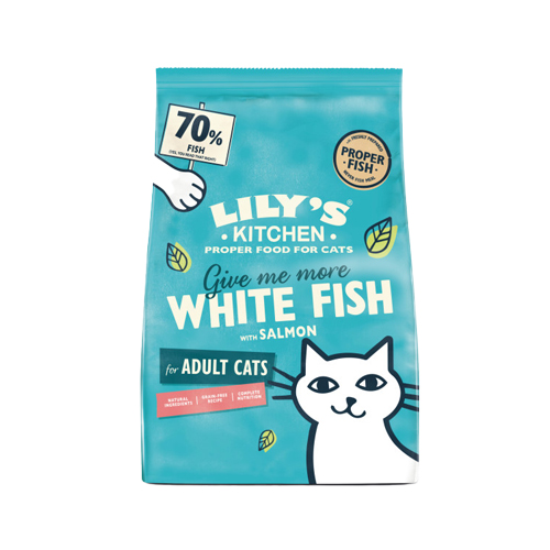Lily's Kitchen Aliments Chats - Fisherman's Feast Poisson blanc/ sau - 800g