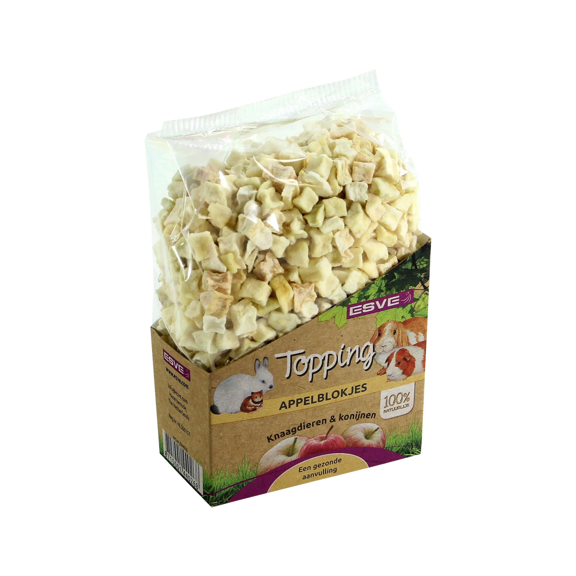 Esve Topping - Kostki jabłka - 100 g
