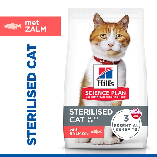 Hill's Science Plan Sterilised Cat - Adult - Zalm