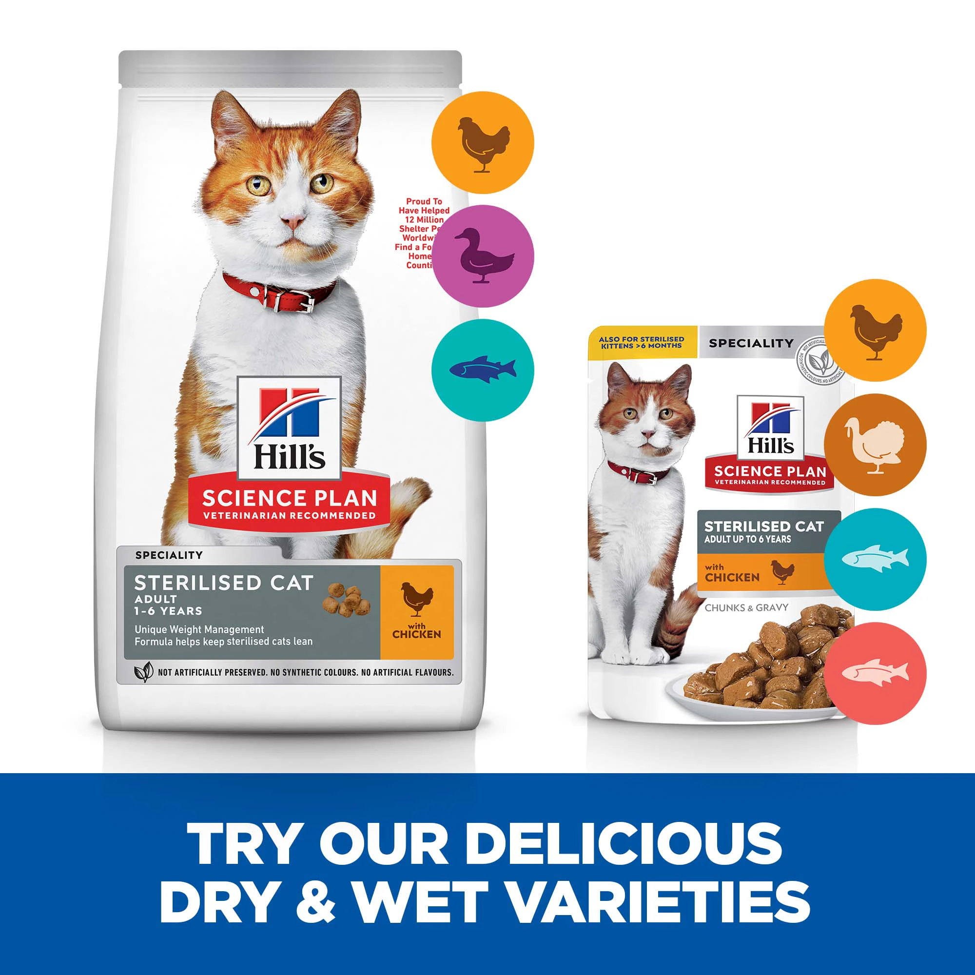 Hill s Science Plan Sterilised Cat Shop Vetsend co uk Hill s Science Plan Sterilised Cat Shop Vetsend co uk