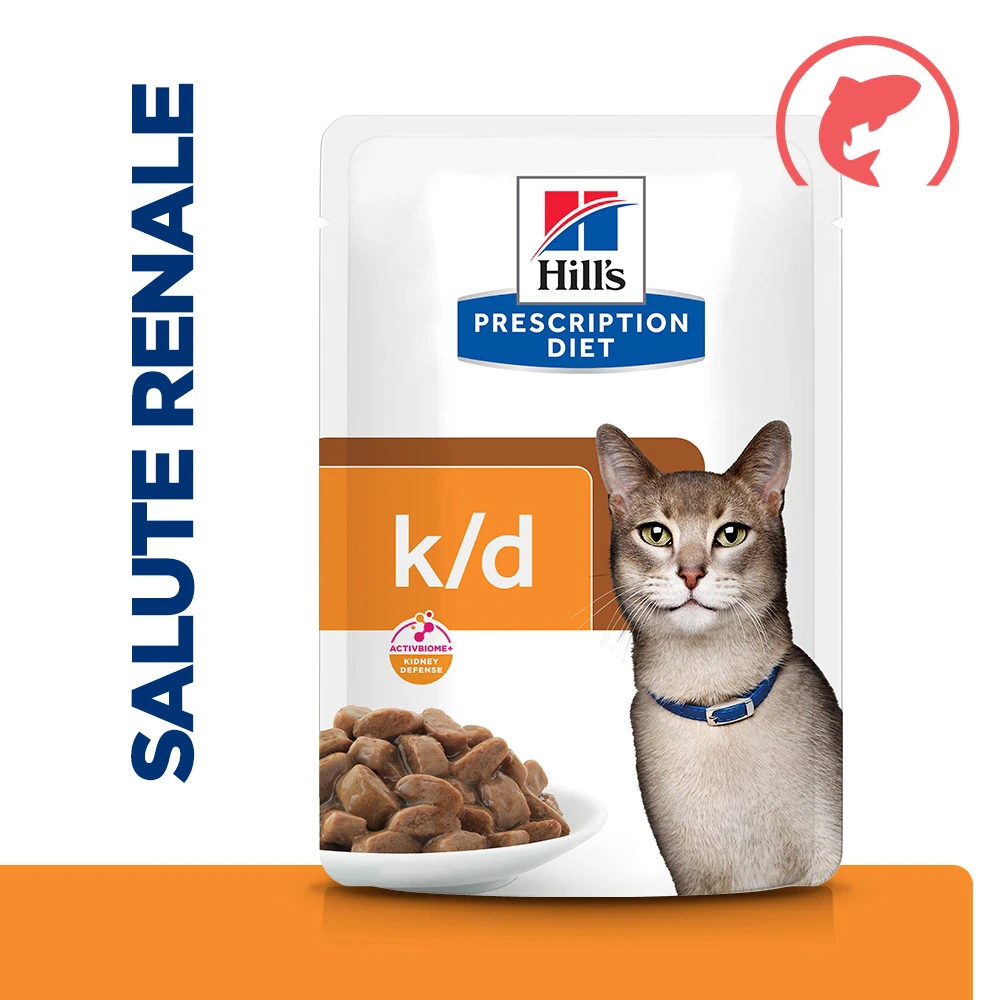 Hill's k/d Kidney Care - Prescription Diet - Feline - Buste Cibo Umido