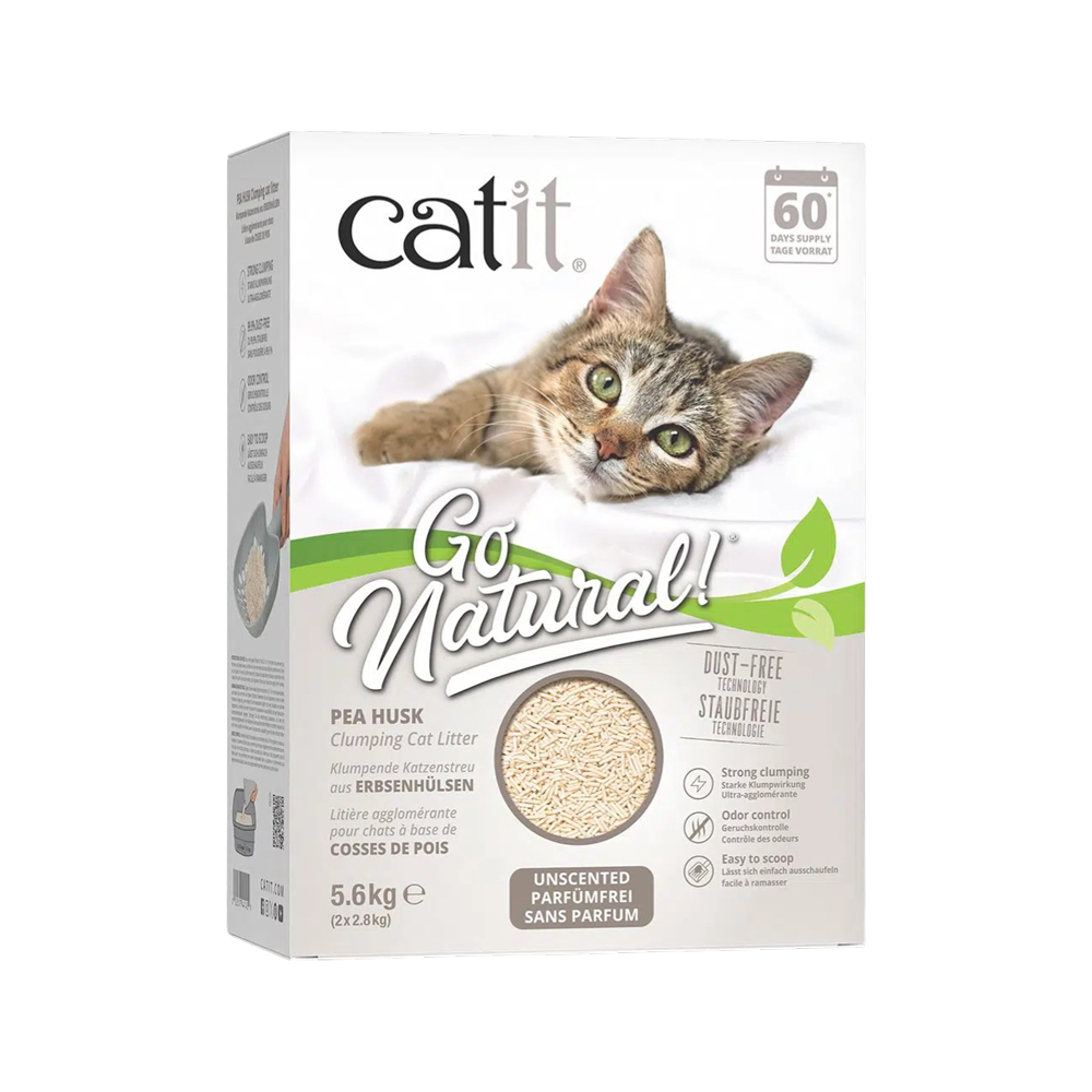 Catit Lettiera per Gatti con Bucce di Pisello