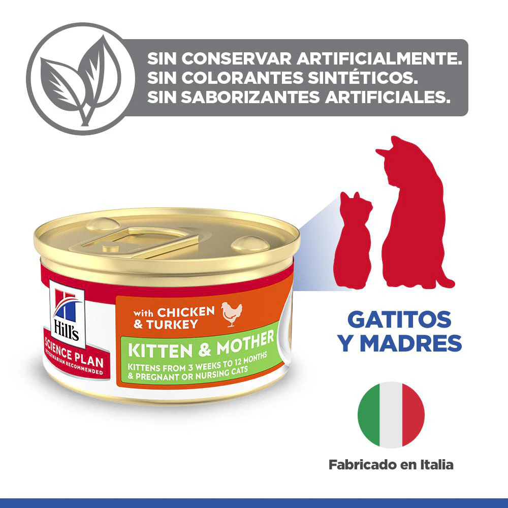 Hill's Science Plan Kitten & Mother Tender Mousse