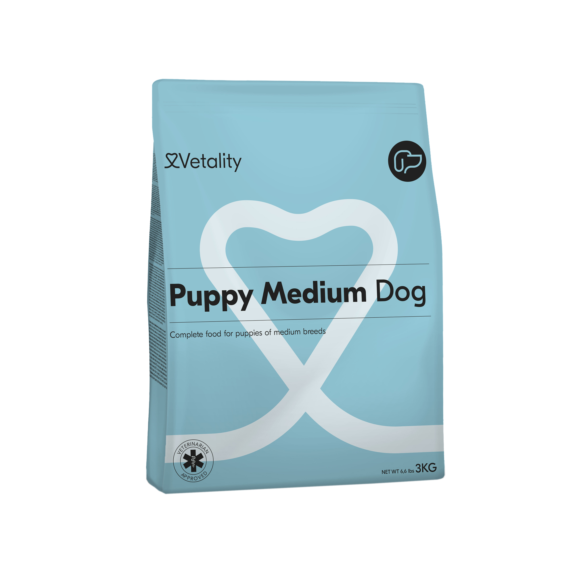  Vetality Puppy Medium Hundefoder