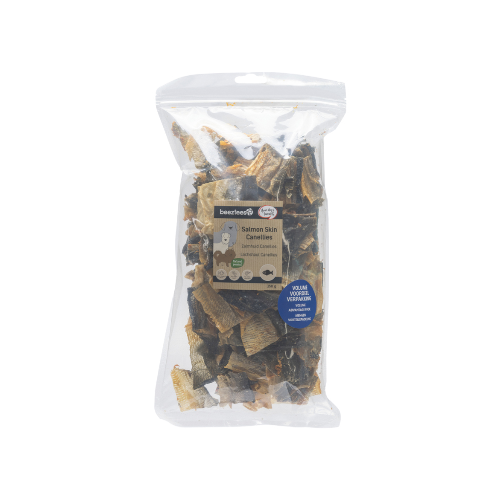 Beeztees Zalmhuid Canellies - 150 g