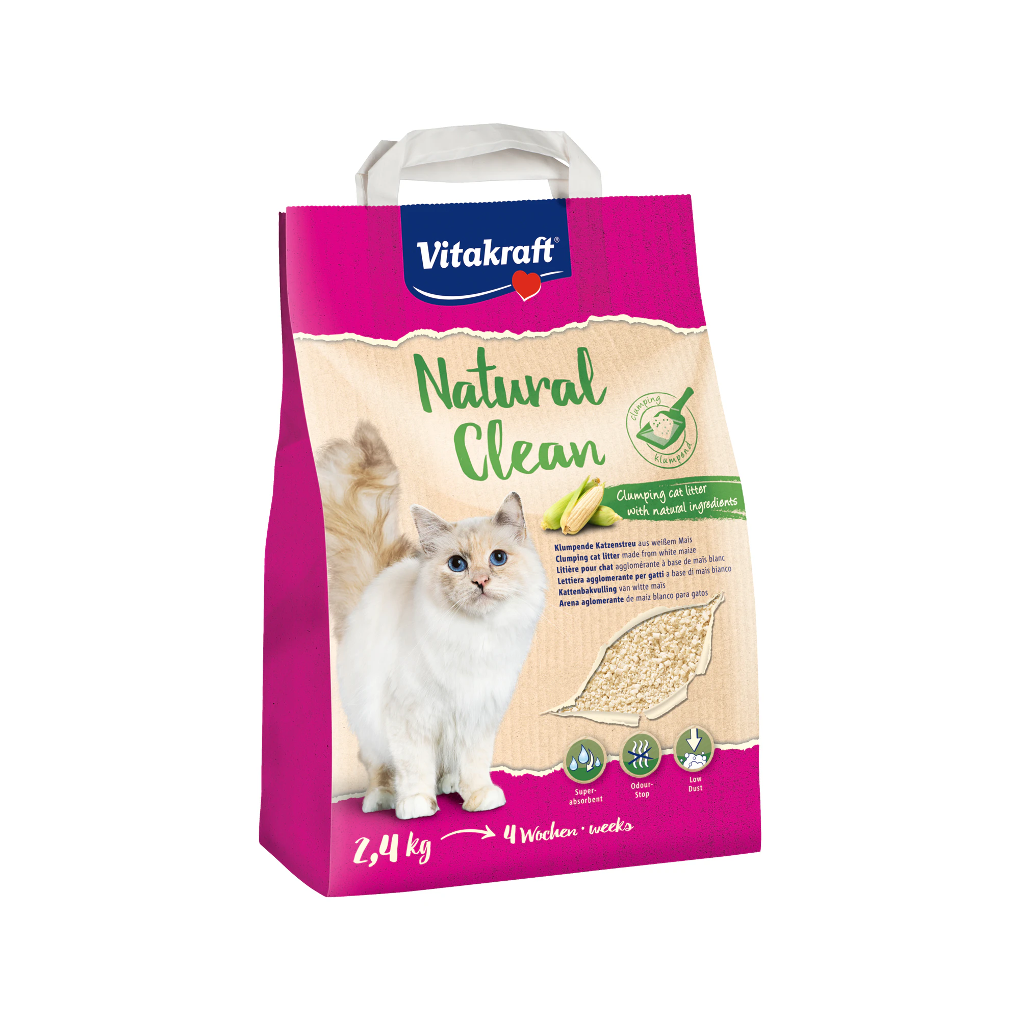 Vitakraft Natural Clean Kattenbakvulling