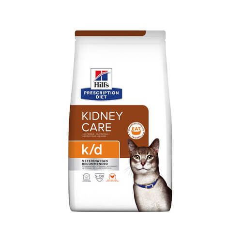 Hill's Prescription Diet k/d Kidney Care kattefoder - Kylling - 1,5 kg