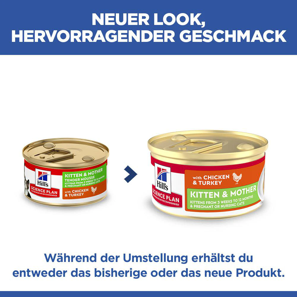 Hill's Science Plan Kätzchen und Mutter Zartes Mousse