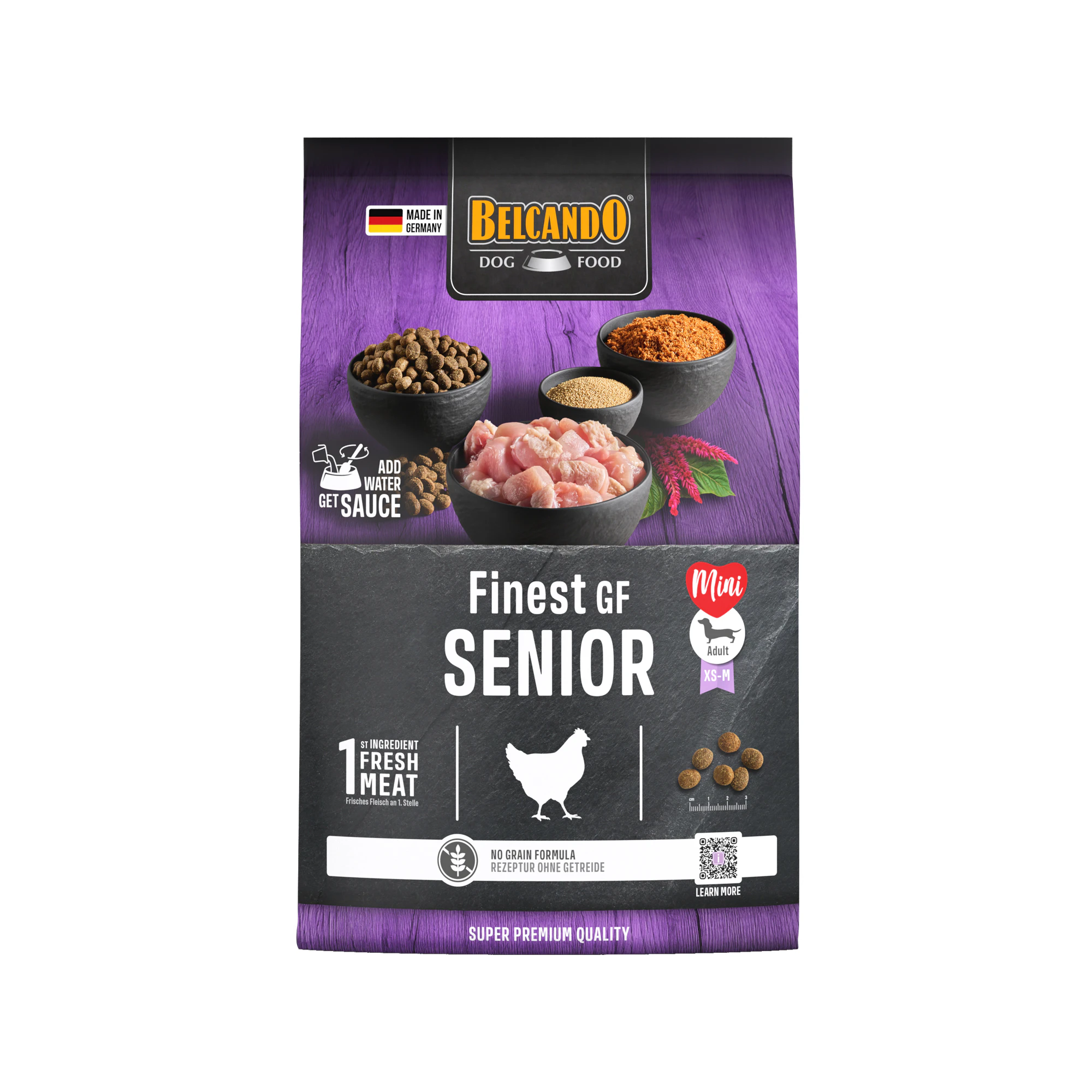 Belcando Finest Senior Senza cereali - Pollame - 4 kg