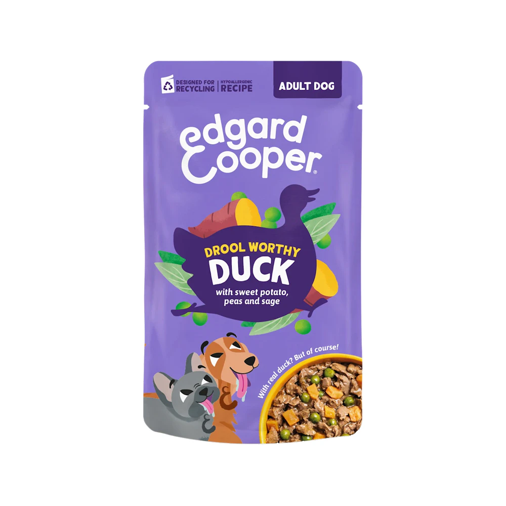 Edgard & Cooper Adult Drool Worthy - Eend - 8 x 150 g