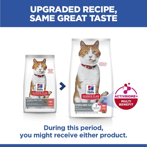 Hill's Science Plan Sterilised Cat - Adult - Salmon