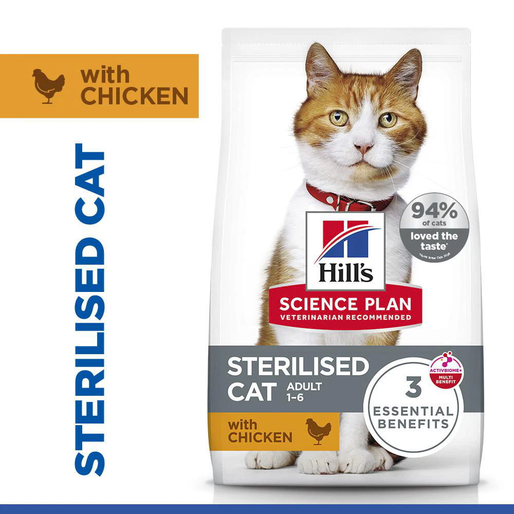 Hill's Science Plan Sterilised Cat - Adult - Chicken