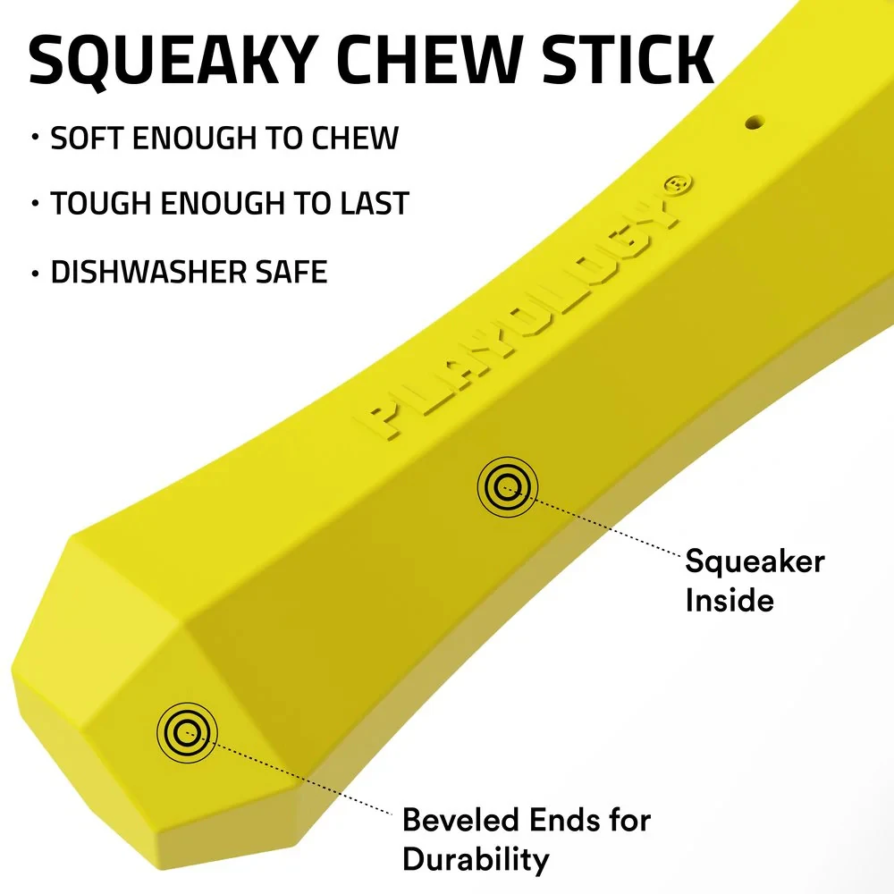 Playology Squeaky Chew Stick