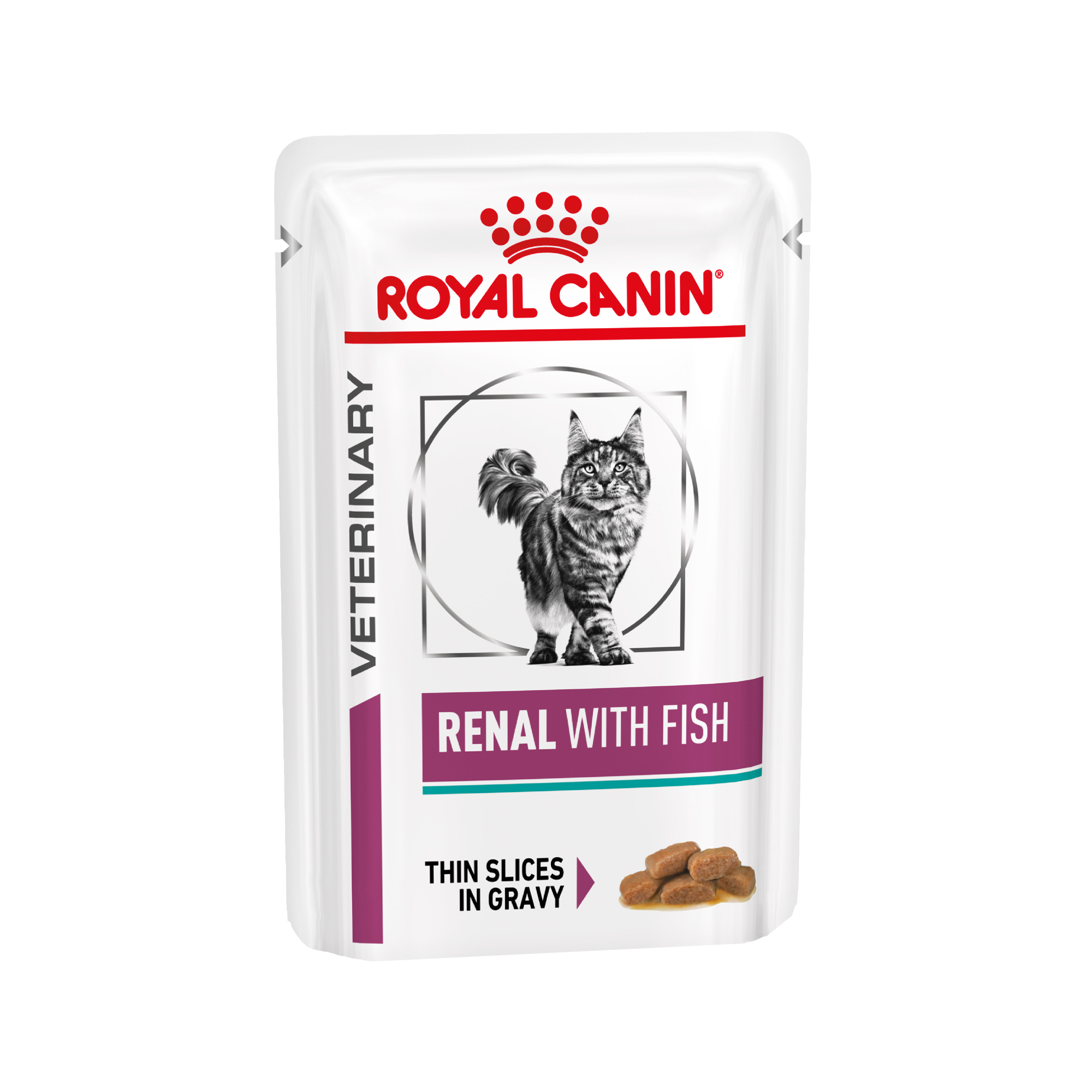 Royal Canin Renal Feline - Chat - 12x 85 g Poisson Sachets