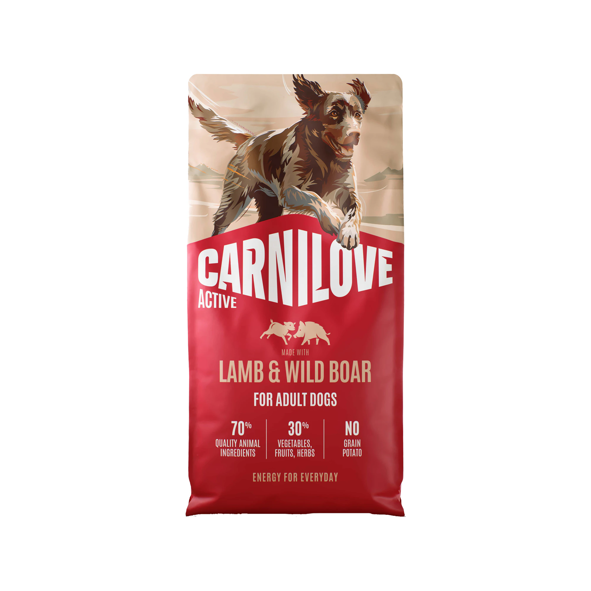 Carnilove Active - Lam & Vildsvin - 12 kg